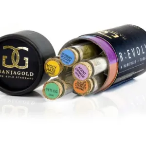 Ganja Gold/R:EVOLVE Pre Roll Pack